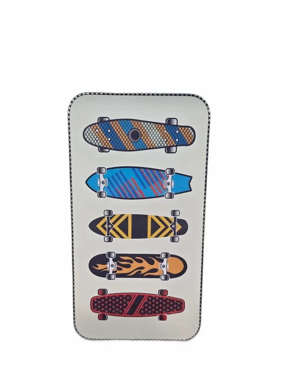Open Road Decorative Skateboard Wall Art Sign 15x8 Inches